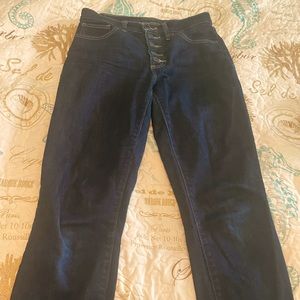 Lucky Skinny high rise jeans